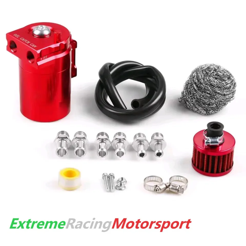 Xtreme Racing Filtri Olio e Carburante Serbatoio Recupero Vapori Olio RVO Red 1 kit