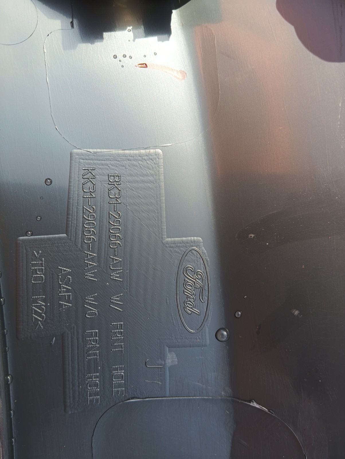 Pomili Lamierati esterni Copertura posteriore destra passaruota Ford Transit BK3129066AJW
