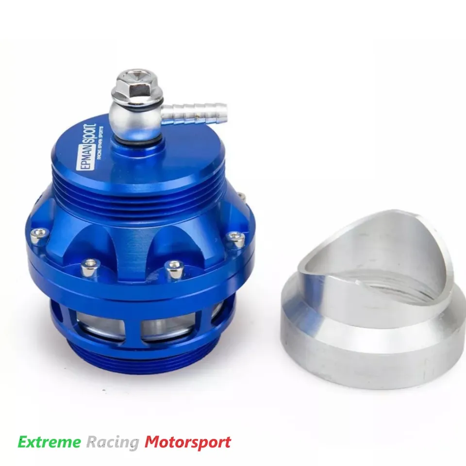 Xtreme Racing Impianto Carburante e Regolatori di Pressione ERM BIG valvola pop off 50 mm blu