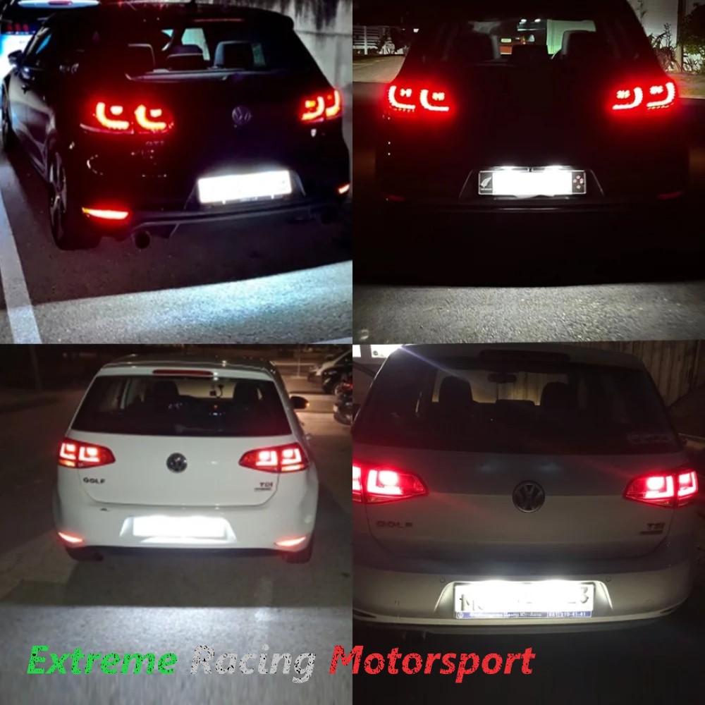 Xtreme Racing Accessori LED Placchette targa Volkswagen Phaeton 2001-2016 12 V coppia