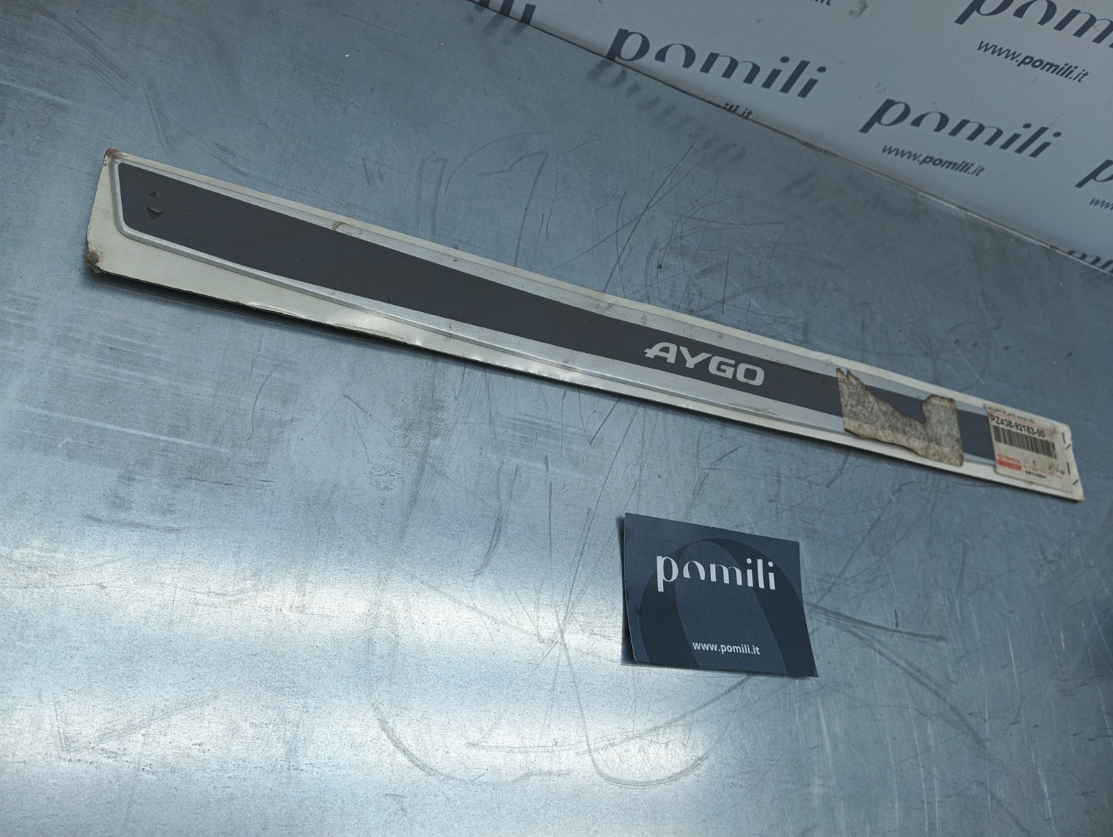 Pomili Lamierati esterni PZ438-92183-00 set battitacchi Toyota Aygo 2 pezzi