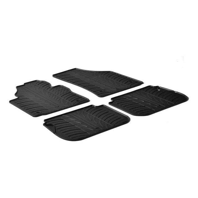 Travall Car Mats VW Caddy tappetini auto in gomma 2004-2021