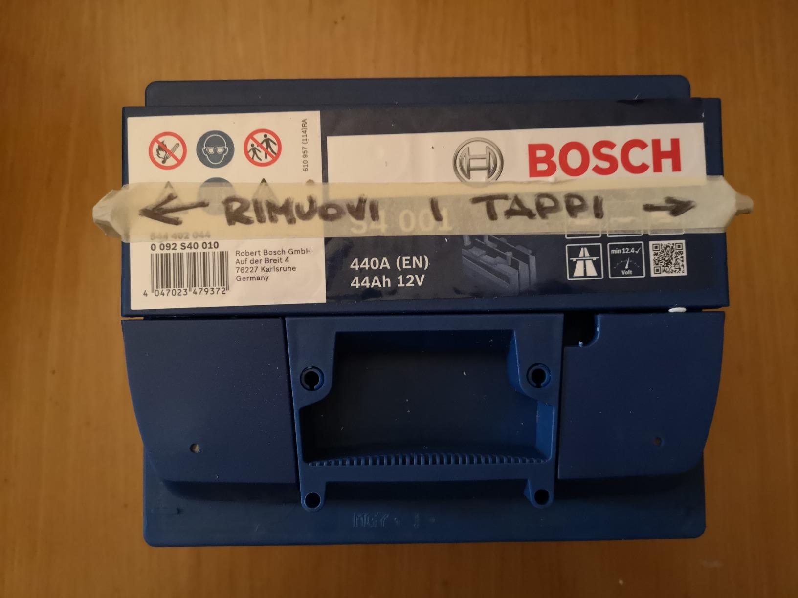 Bosch Batterie S4001 batteria auto 44 Ah 440 A piombo acido 12 V