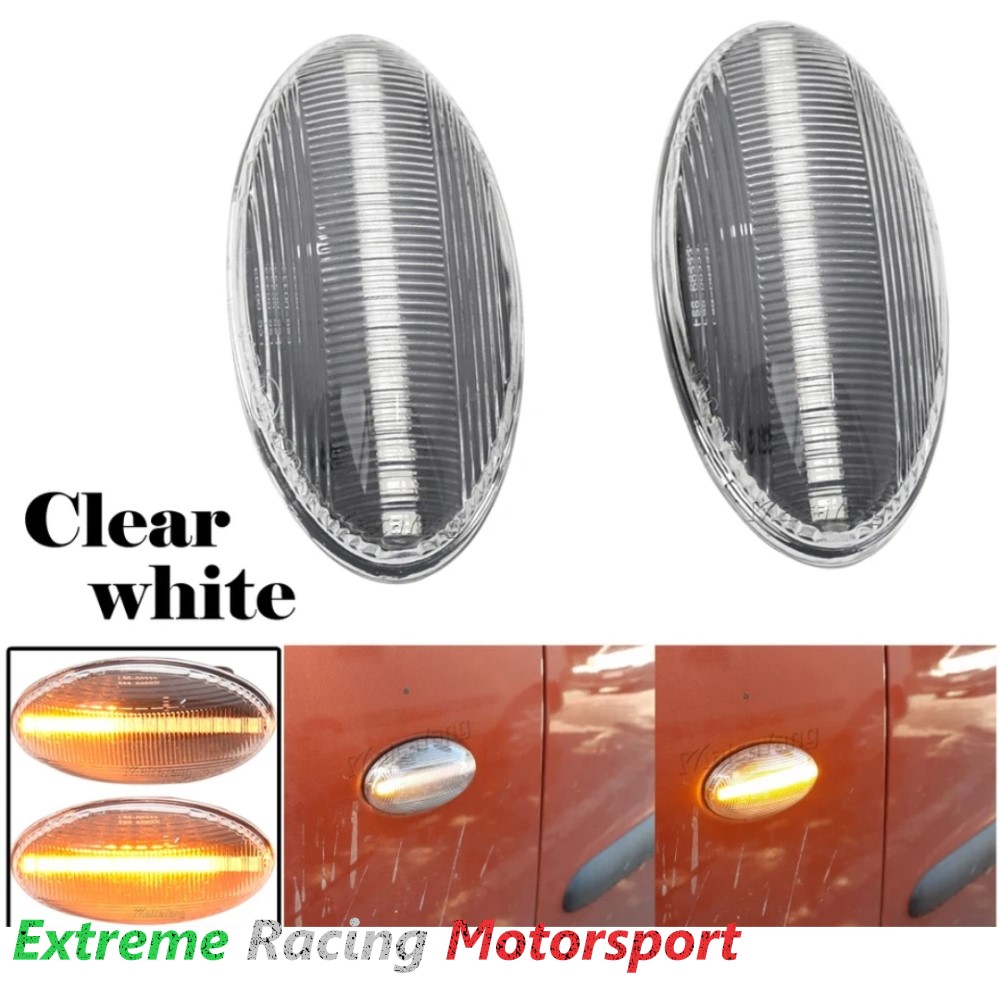 Xtreme Racing Indicatori di Direzione LED Citroen C2 03-10 frecce dinamiche coppia fumé