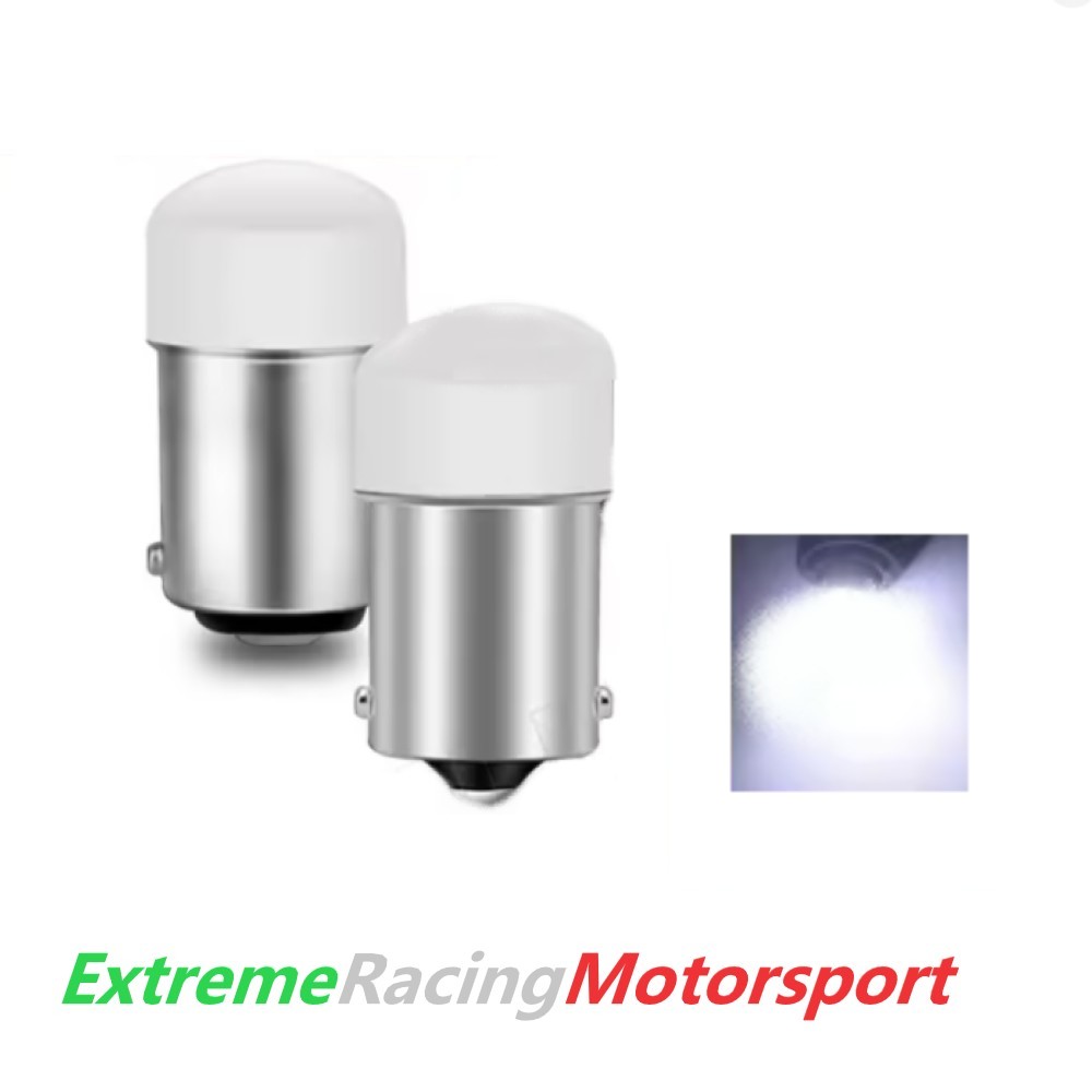 Xtreme Racing BA15S R5W lampadine LED targa coppia CANBUS 400 lumen