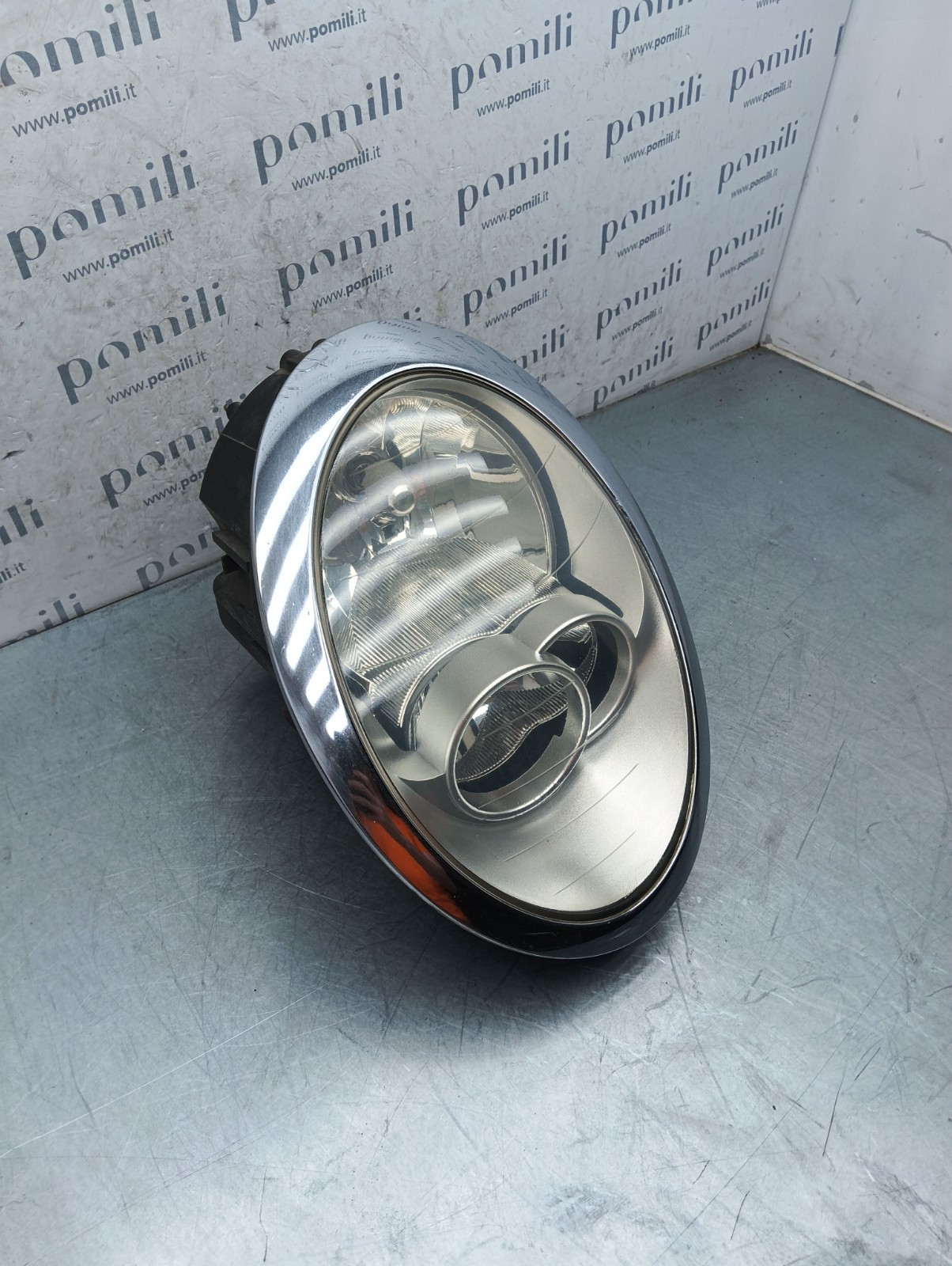 Pomili Fanaleria Faro anteriore sinistro Mini One/Cooper/Cooper S (R50-R53)(2001-06) 6961345 usato