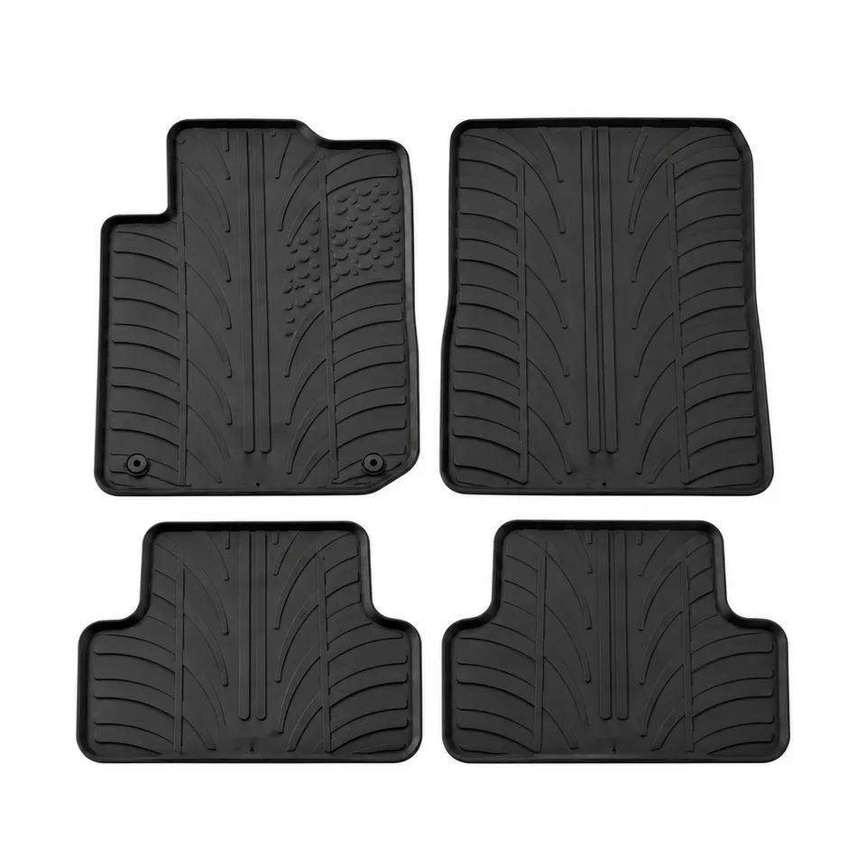 Travall Car Mats Peugeot 207 tappetini in gomma 2006-2012 sagomati