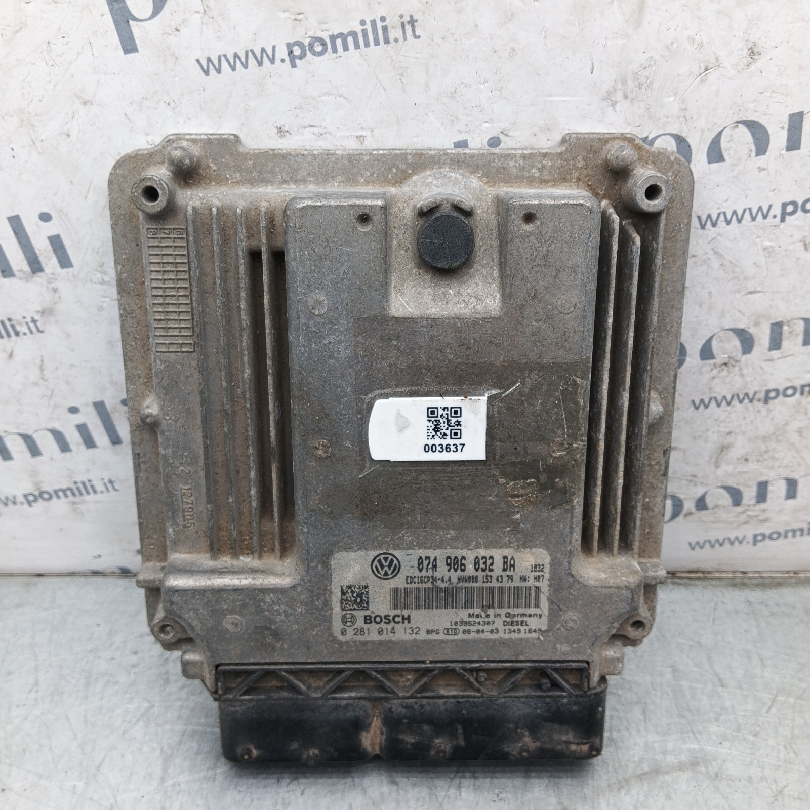 Pomili Motorini avviamento, alternatori, ECU e cavi Centralina motore Volkswagen Crafter 074906032BA
