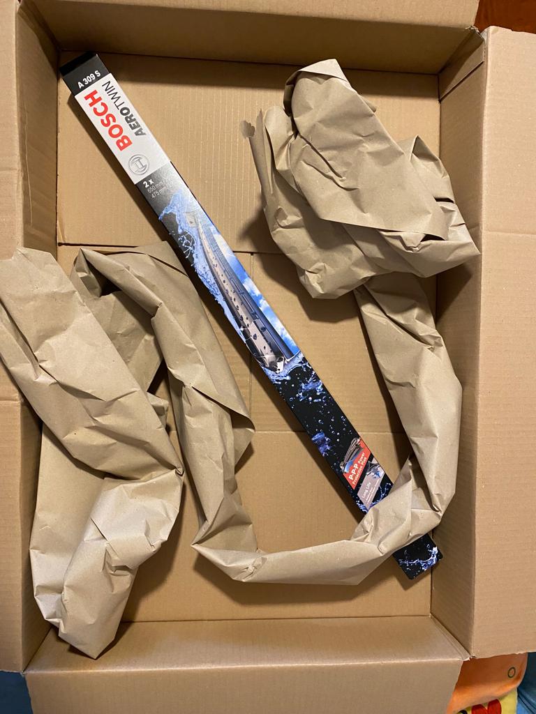 Bosch Aerotwin A309S tergicristalli 650/475 mm, set 2 anteriori