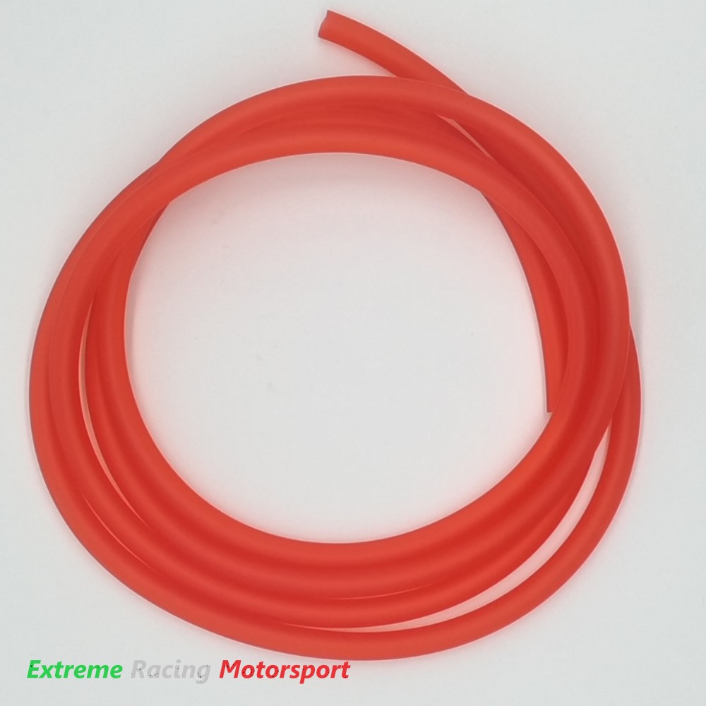 Xtreme Racing Impianto Carburante Tubo siliconico benzina 5×7 mm 1 metro rosso