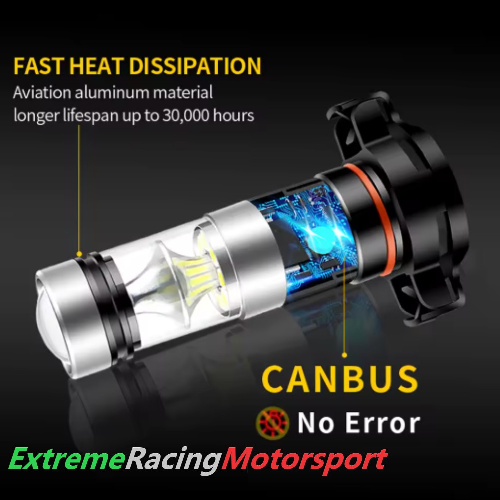 Xtreme Racing Lampadine LED PY24W frecce anteriori arancioni coppia 12V