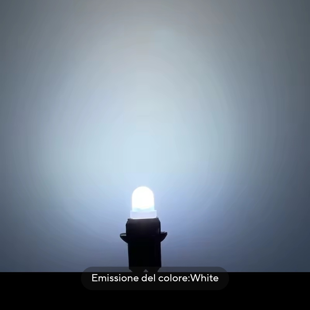 Xtreme Racing Lampadine LED Luci Targa T10 W5W Whyte 12 V coppia