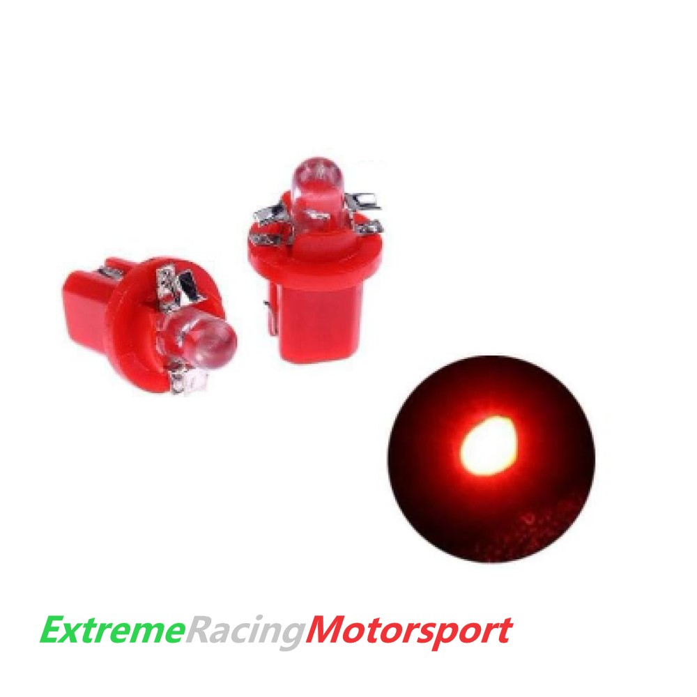 Xtreme Racing Lampadine LED ERM T5W T5 strumentazione coppia rosse