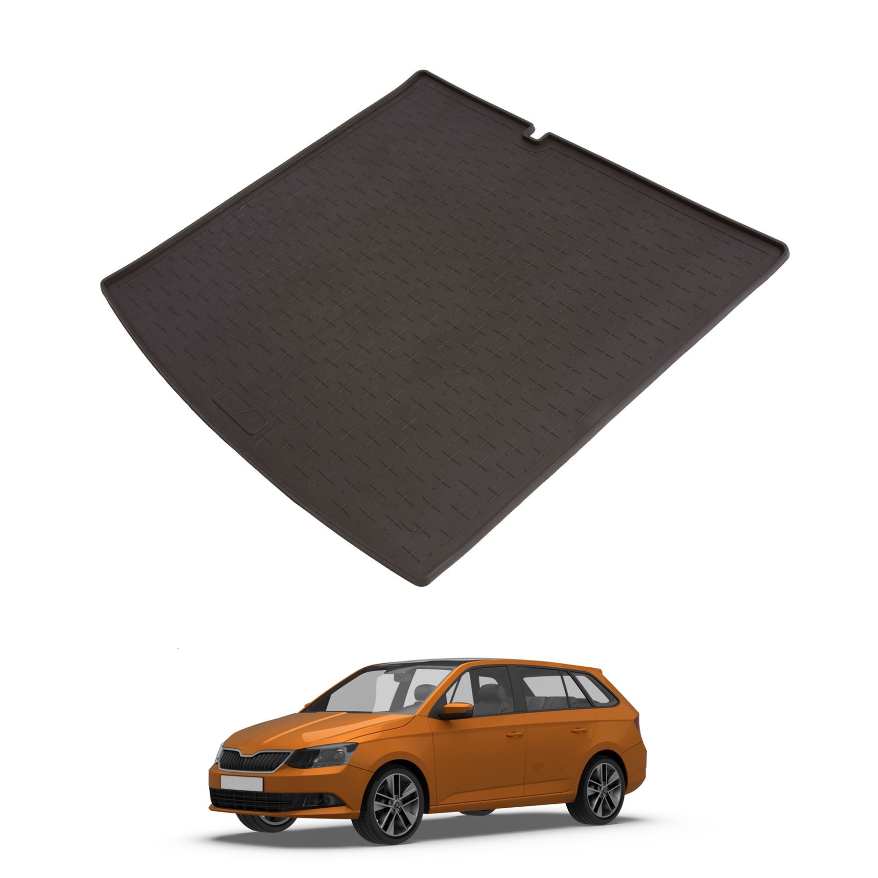 Travall Trunk Liners Skoda Fabia tappetino bagagliaio 2014-2021 gomma