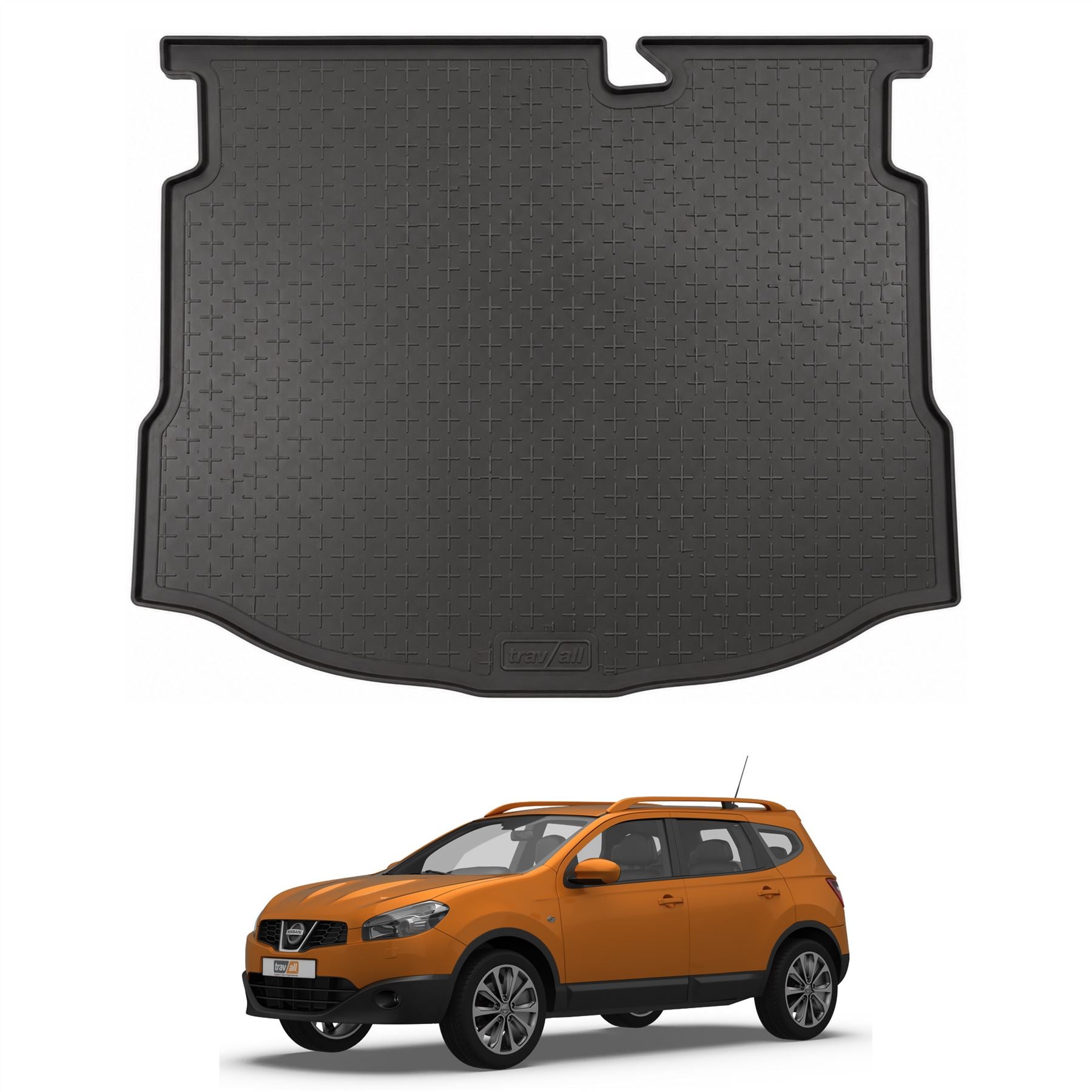 Travall Trunk Liners Nissan Qashqai tappetino baule 2007-2014 gomma