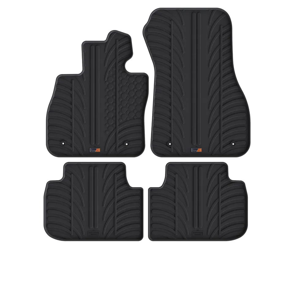 Travall Car Mats BMW 1 Series tappetini in gomma 2019-2024 sagomati