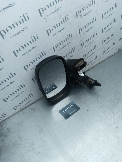 Pomili Cristalli Retrovisore est. regolaz. manuale SX FIAT DOBLO’ (3C) (07/05>12/11<) sinistro
