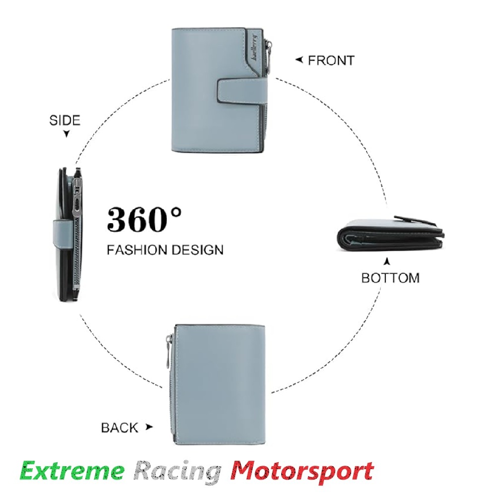 Xtreme Racing Portafogli e Articoli in Ecopelle Typ 4 portafoglio grigio 12,5 × 10 cm