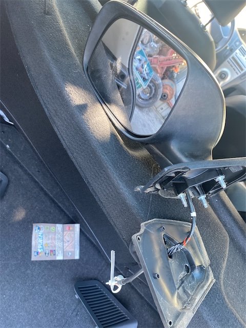 Pomili Cristalli Toyota Yaris retrovisore elettrico sinistro