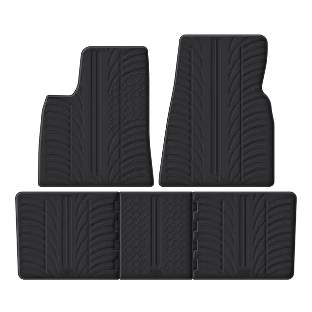 Travall Car Mats Tesla Model S tappetini in gomma 2014-2016