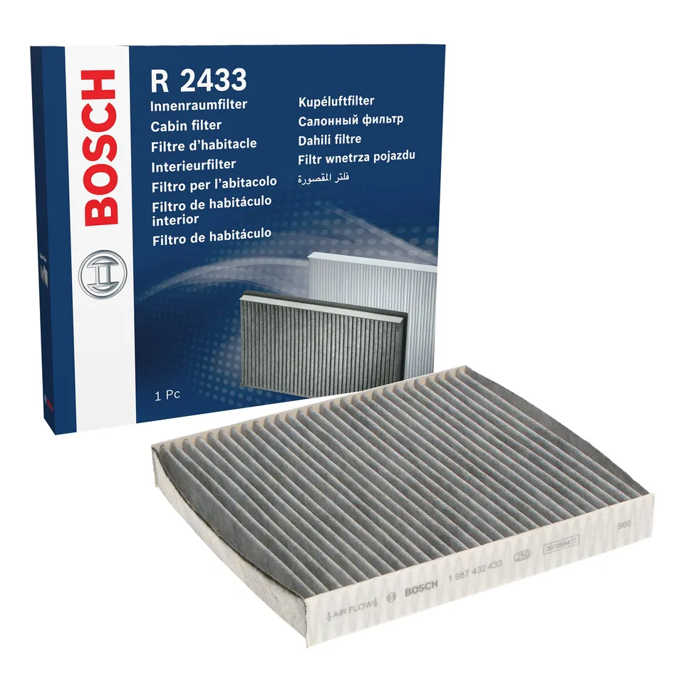 Bosch Filtri 1987432433 filtro abitacolo carboni attivi antipolline