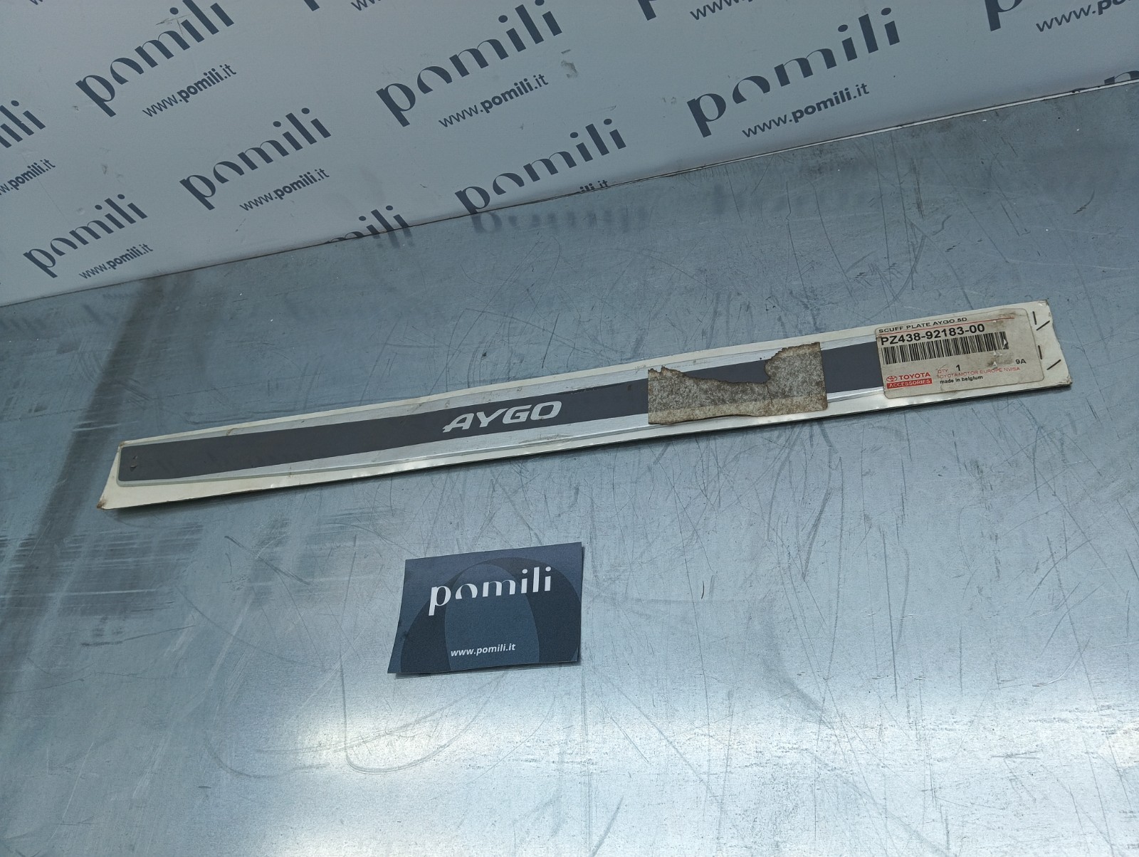 Pomili Lamierati esterni PZ438-92183-00 set battitacchi Toyota Aygo 2 pezzi