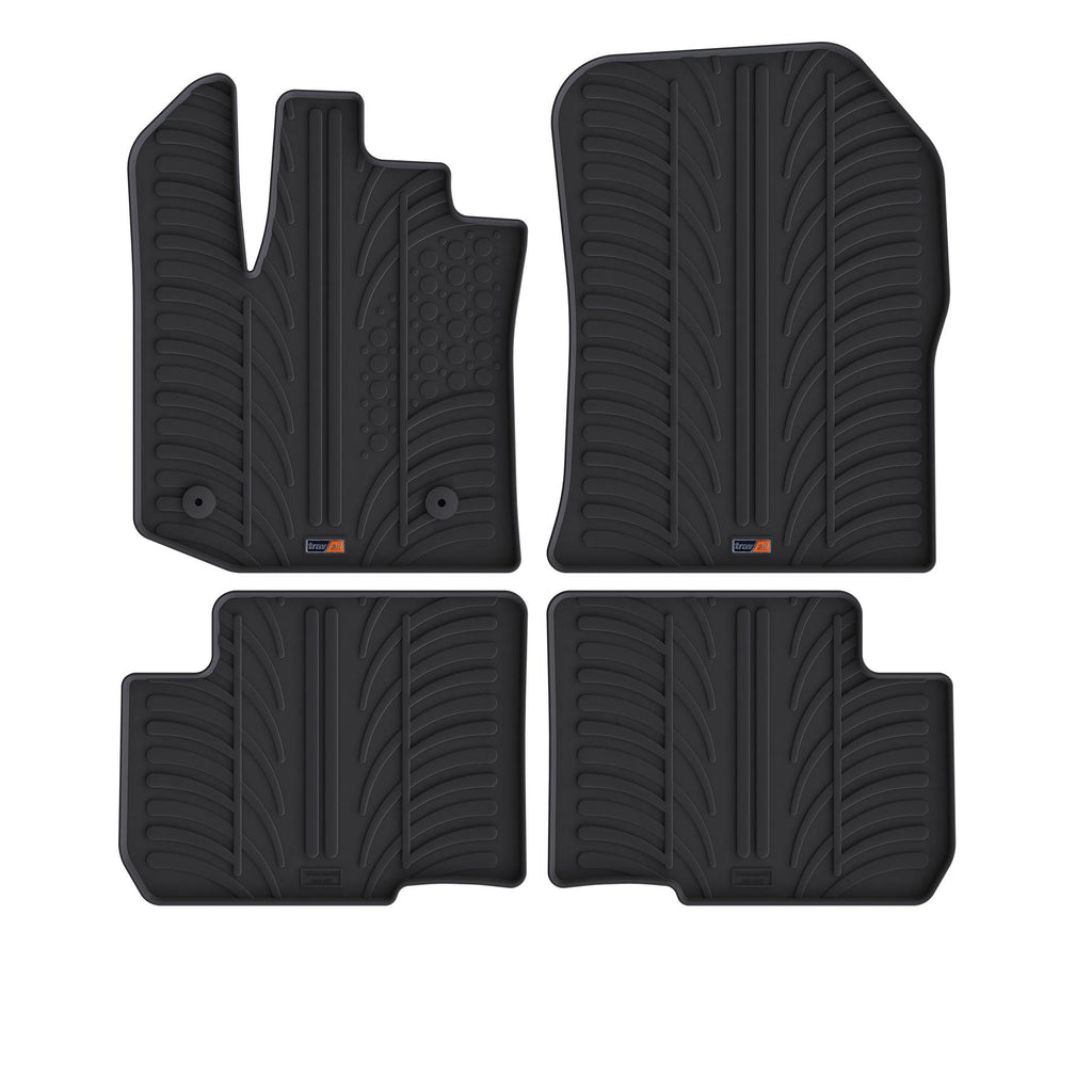 Travall Car Mats Dacia Lodgy (2012-) tappetini in gomma