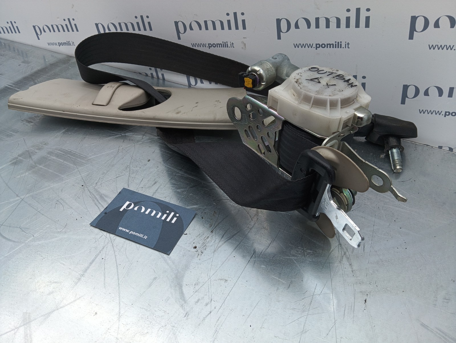 Pomili Dispositivi di sicurezza Subaru Outback G087917 cintura sicurezza destra usata
