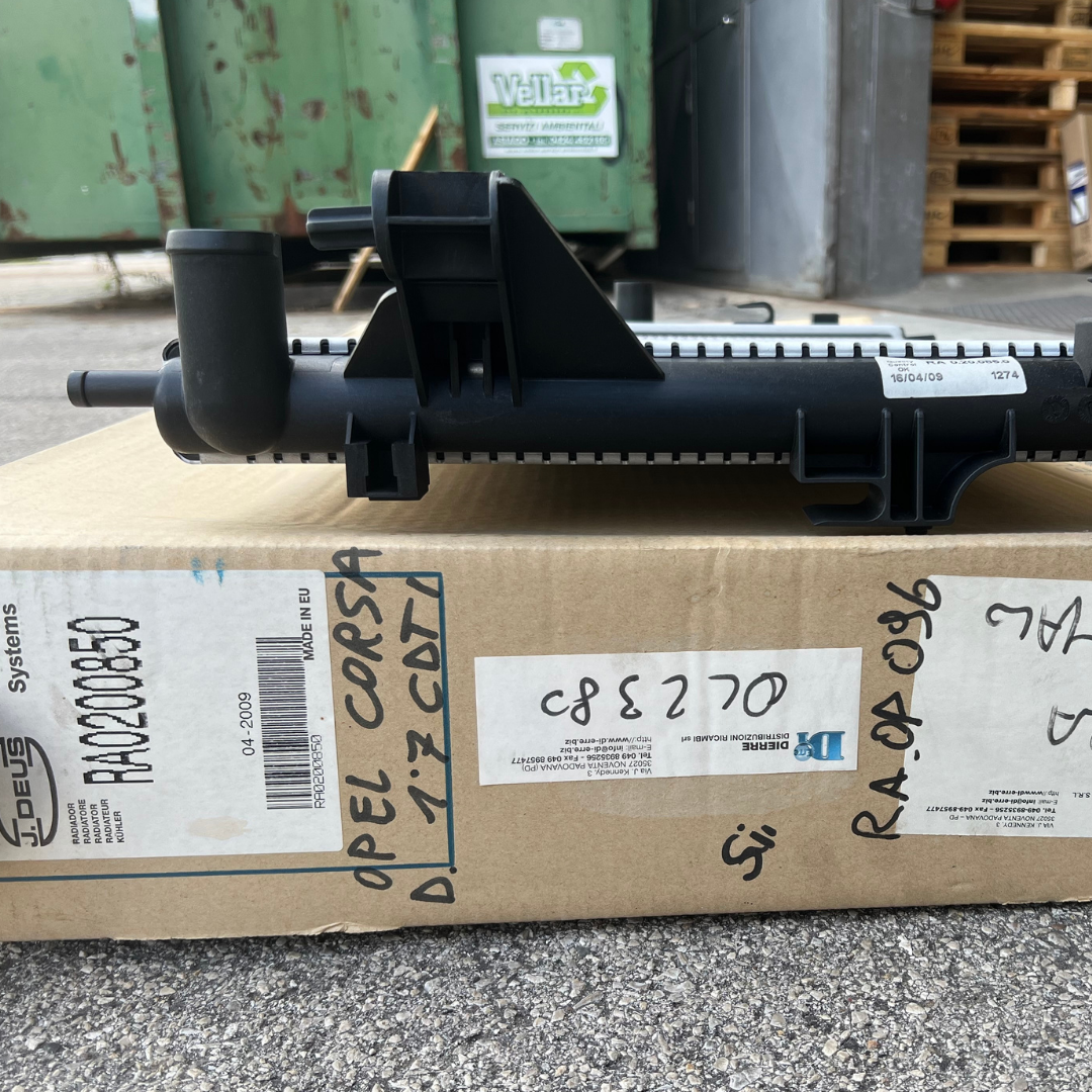 Opel Radiatori RA0200850 Corsa radiatore motore 2000-2006