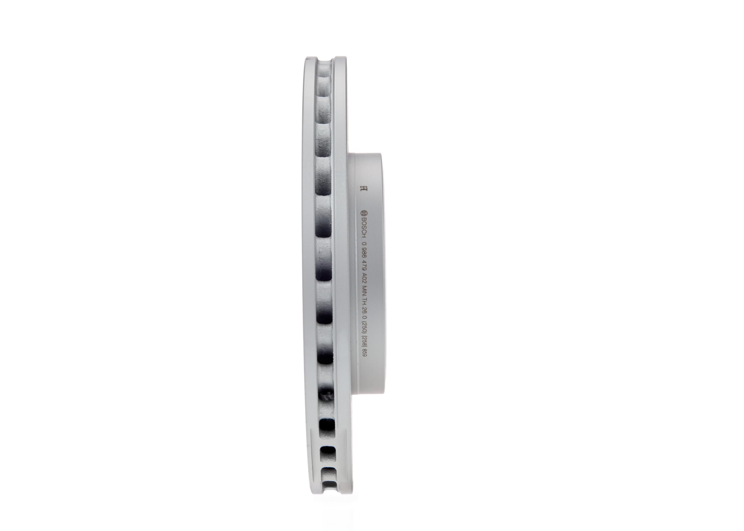 Bosch HCP Sistema frenante BD1689 disco freno 1 pezzo ventilato