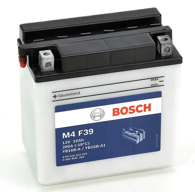 Bosch Batterie 0092M4F390 batteria moto
