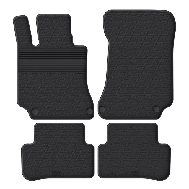 Travall Car Mats Mercedes E-Class Tappetini in gomma 2013-2016