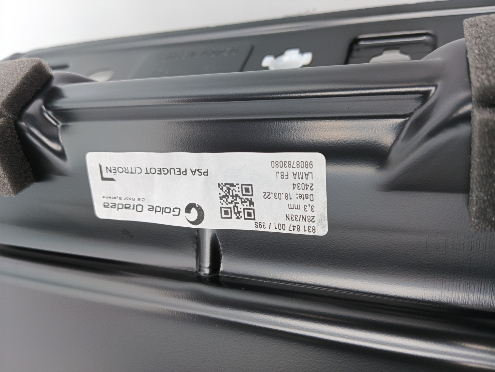 Pomili Rivestimenti interni e parti interne tendalino apribile Toyota Proace, usato