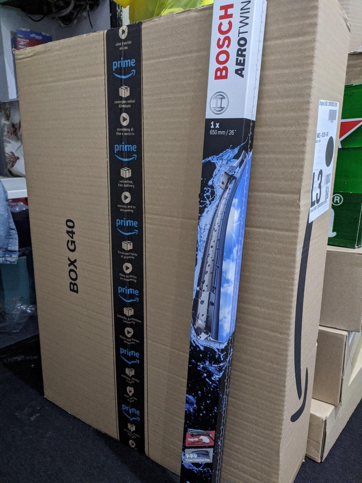 Bosch Spazzole tergicristallo AeroTwin Retro AR650U 1 pezzo 650 mm piatta