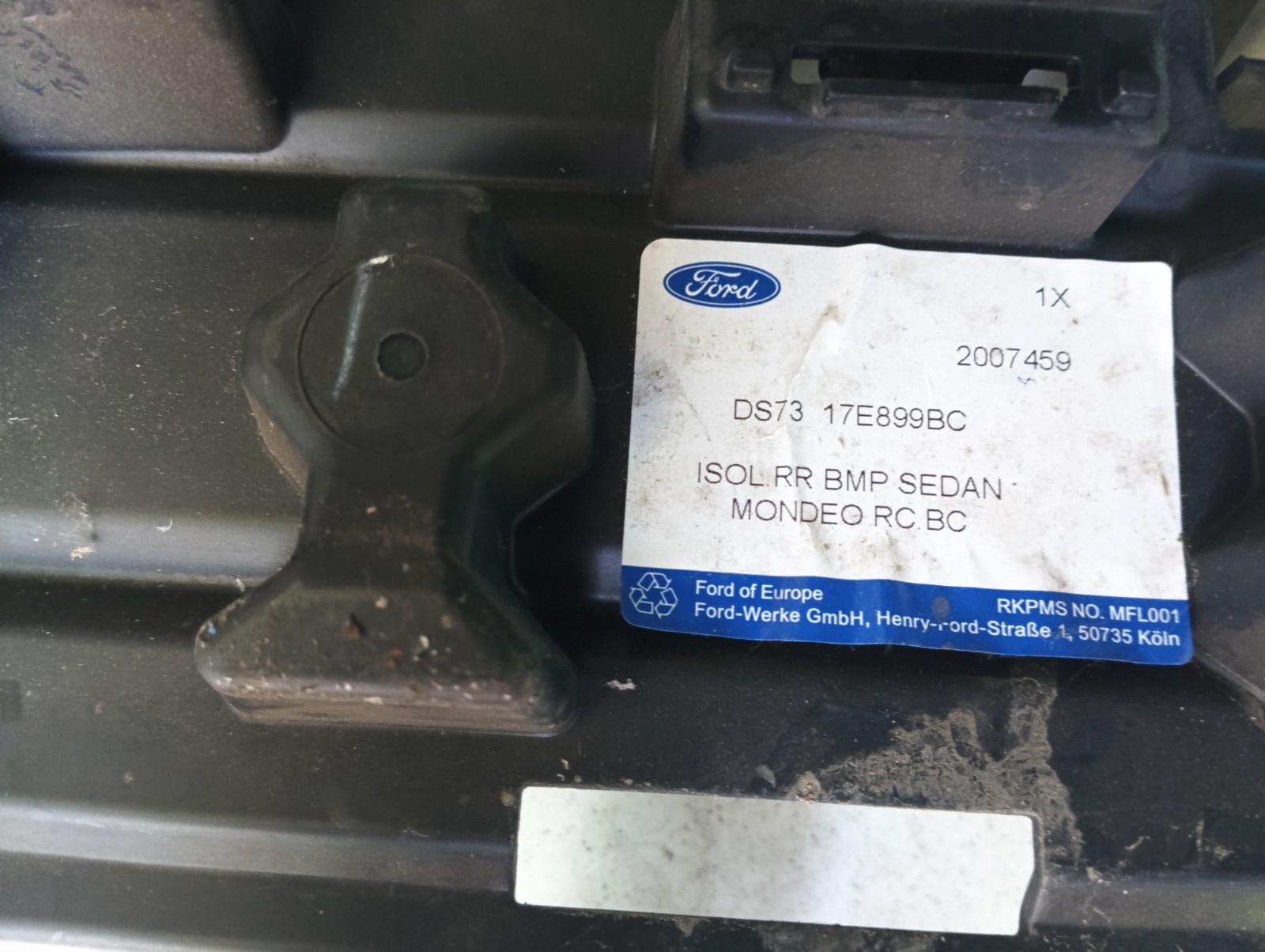 Pomili Paraurti posteriore Assorbitore urti Ford Mondeo DS7317E899BC nuovo