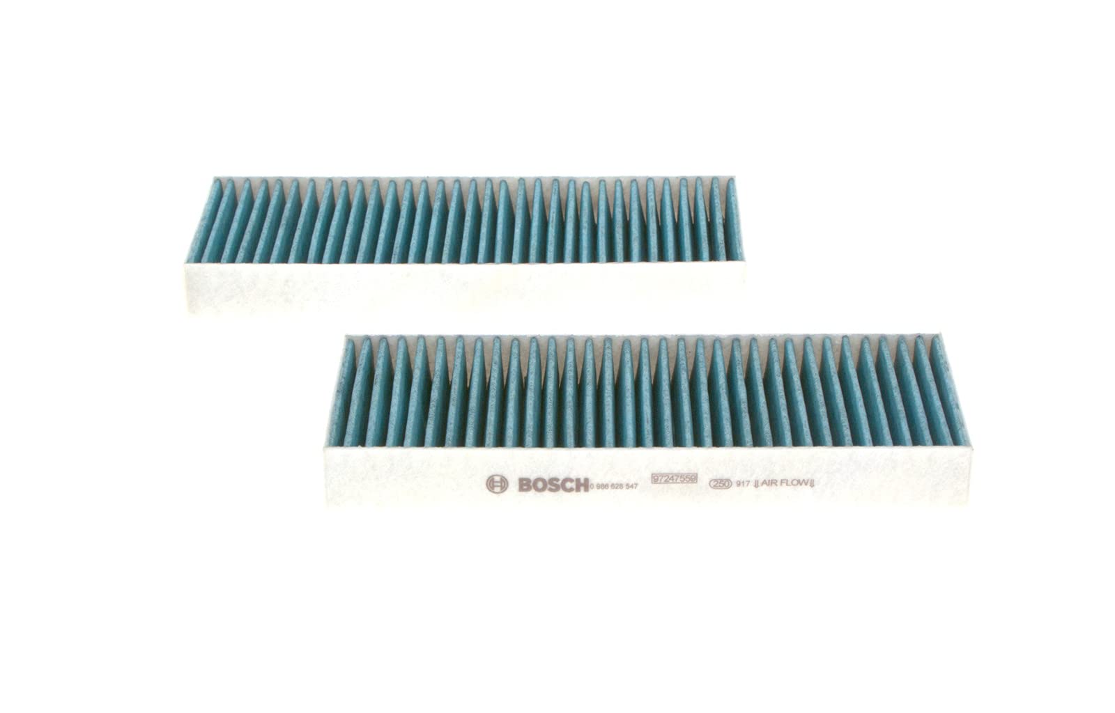 Bosch HCP Filtri 0986628547 filtro abitacolo antibatterico antiodore 2 pezzi