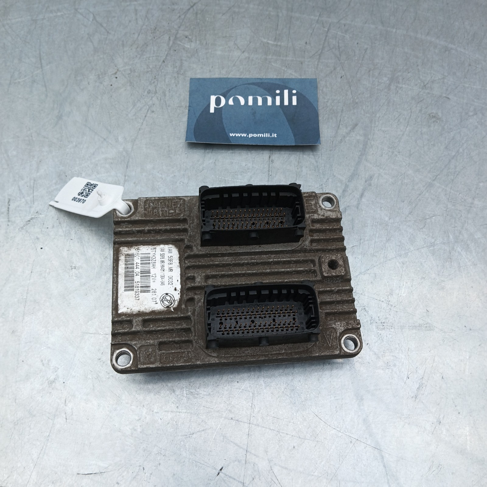 Pomili Motorini avviamento, alternatori, ECU e cavi Fiat 500 centralina motore usata