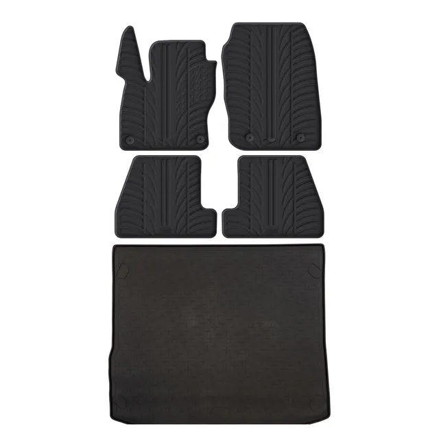 Travall Bundles Ford Focus Rubber Boot Liner e Car Mats 2015-2018