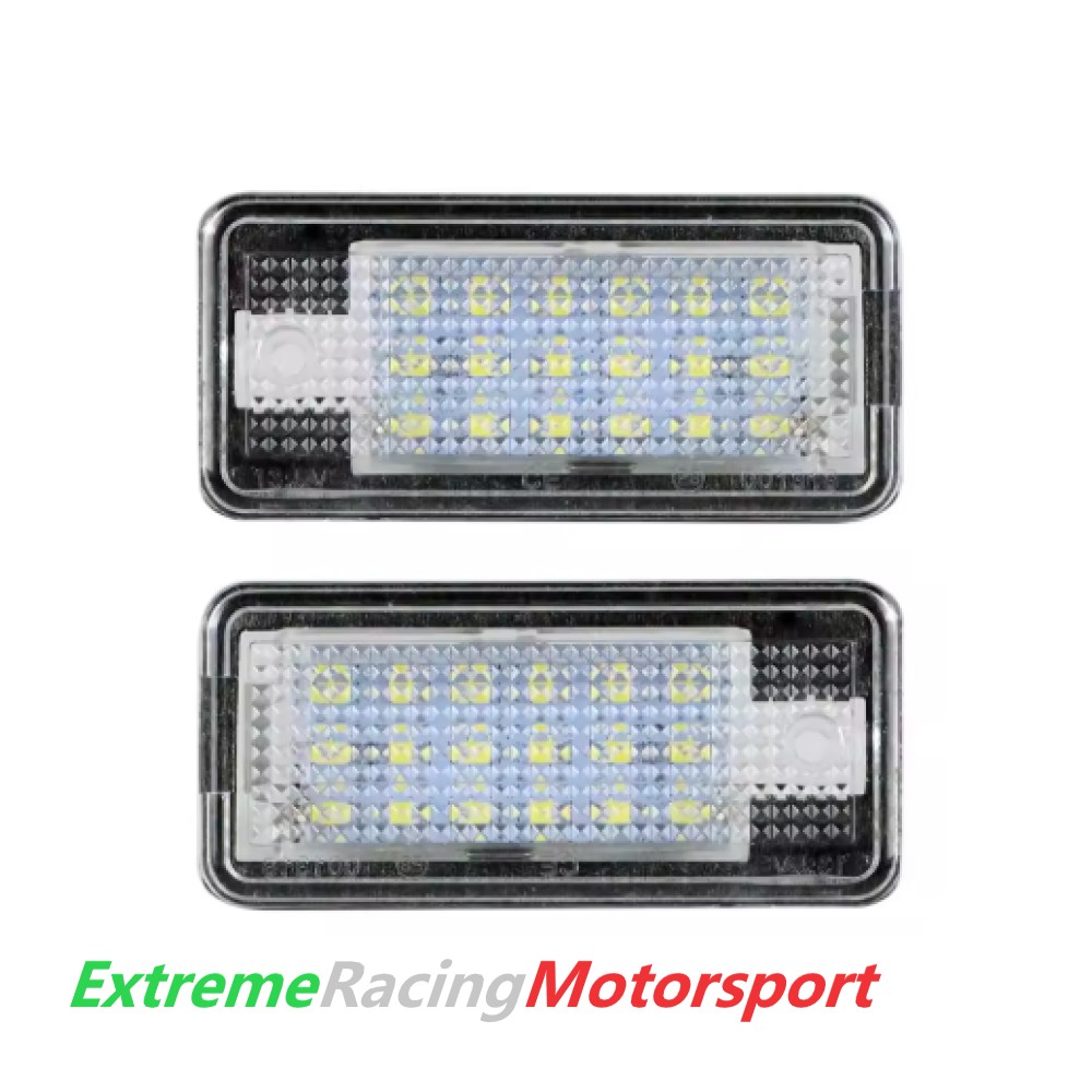 Xtreme Racing Accessori LED Placchette targa Audi S8 D4 4H 2009-2017 12 V coppia