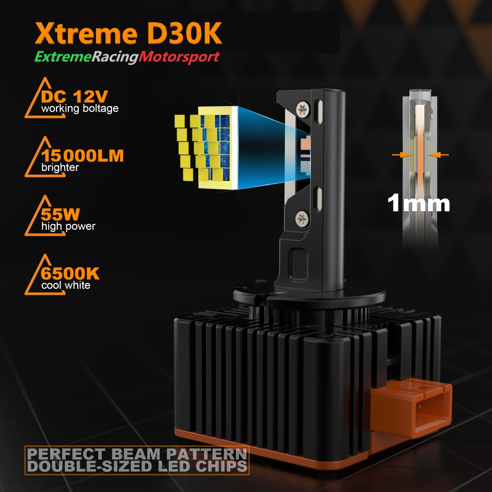 Xtreme Racing Kit Illuminazione LED DSeries D30 D3S lampade LED 2 pezzi CANBUS
