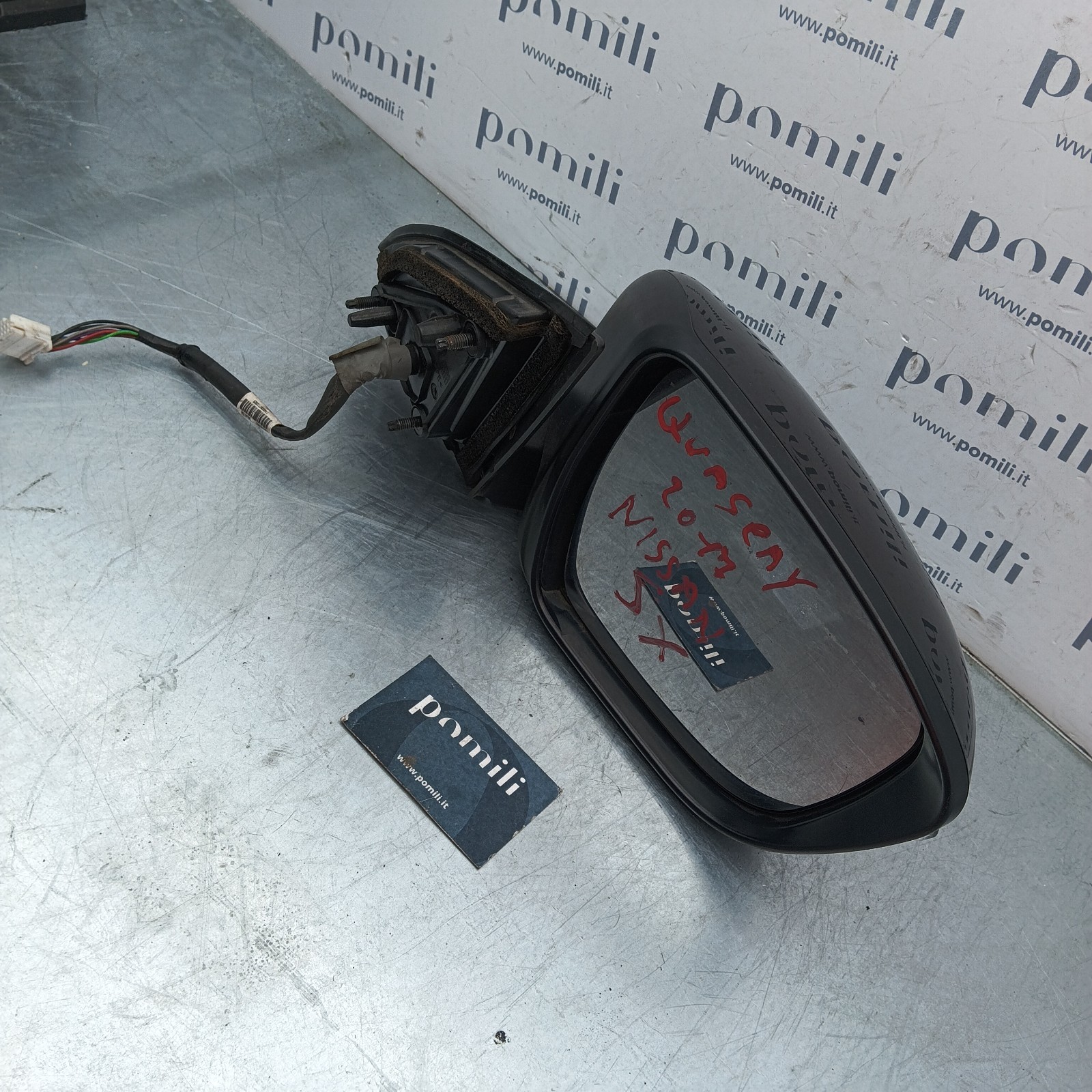 Pomili Cristalli Specchio retrovisore destro Nissan Qashqai J11 20805002 usato