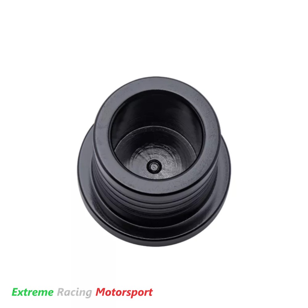Xtreme Racing Impianto Carburante e Regolatori di Pressione tappo in alluminio nero 25 mm