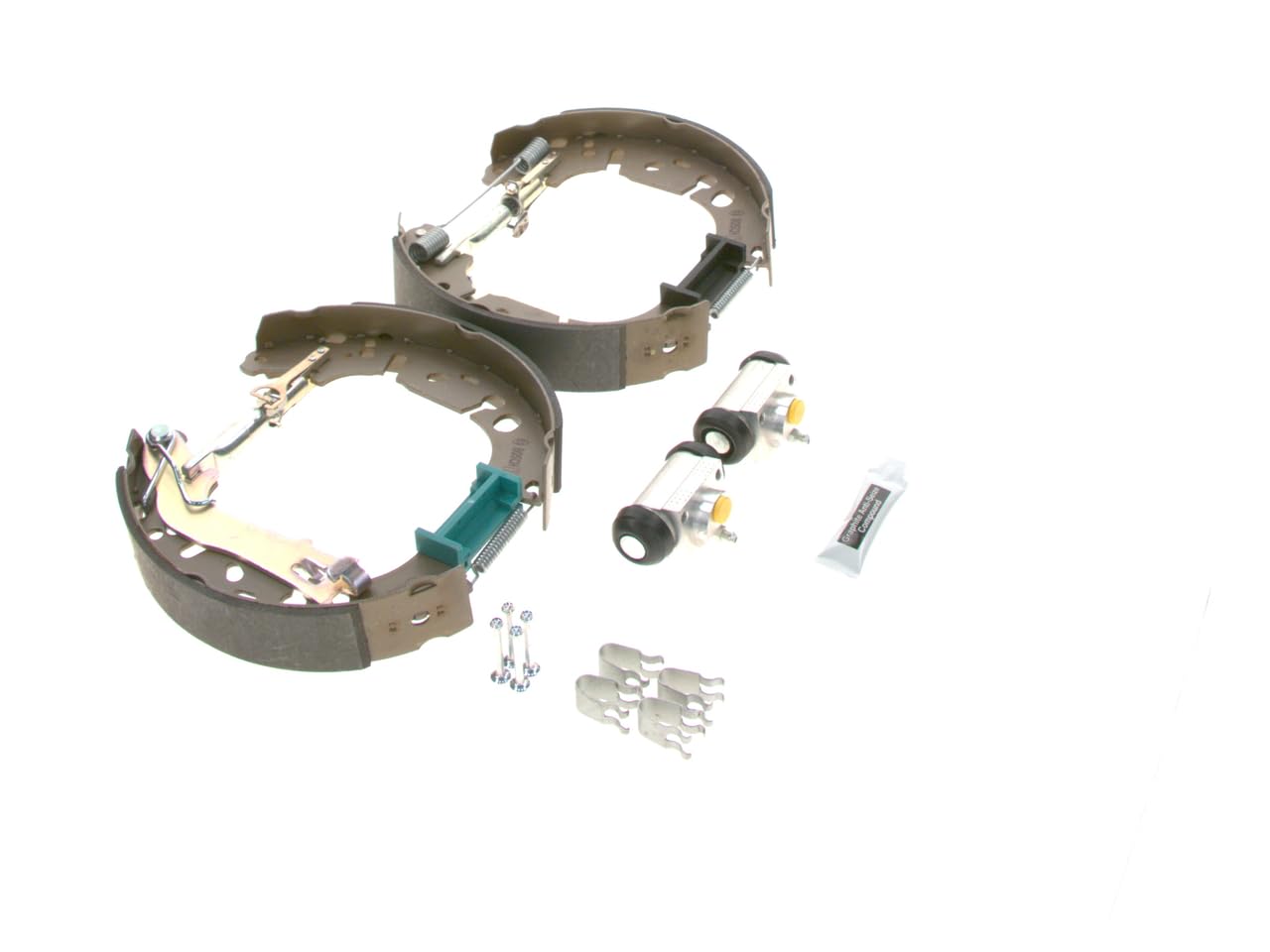 Bosch Sistema frenante KS655 kit freno a tamburo posteriore preassemblato