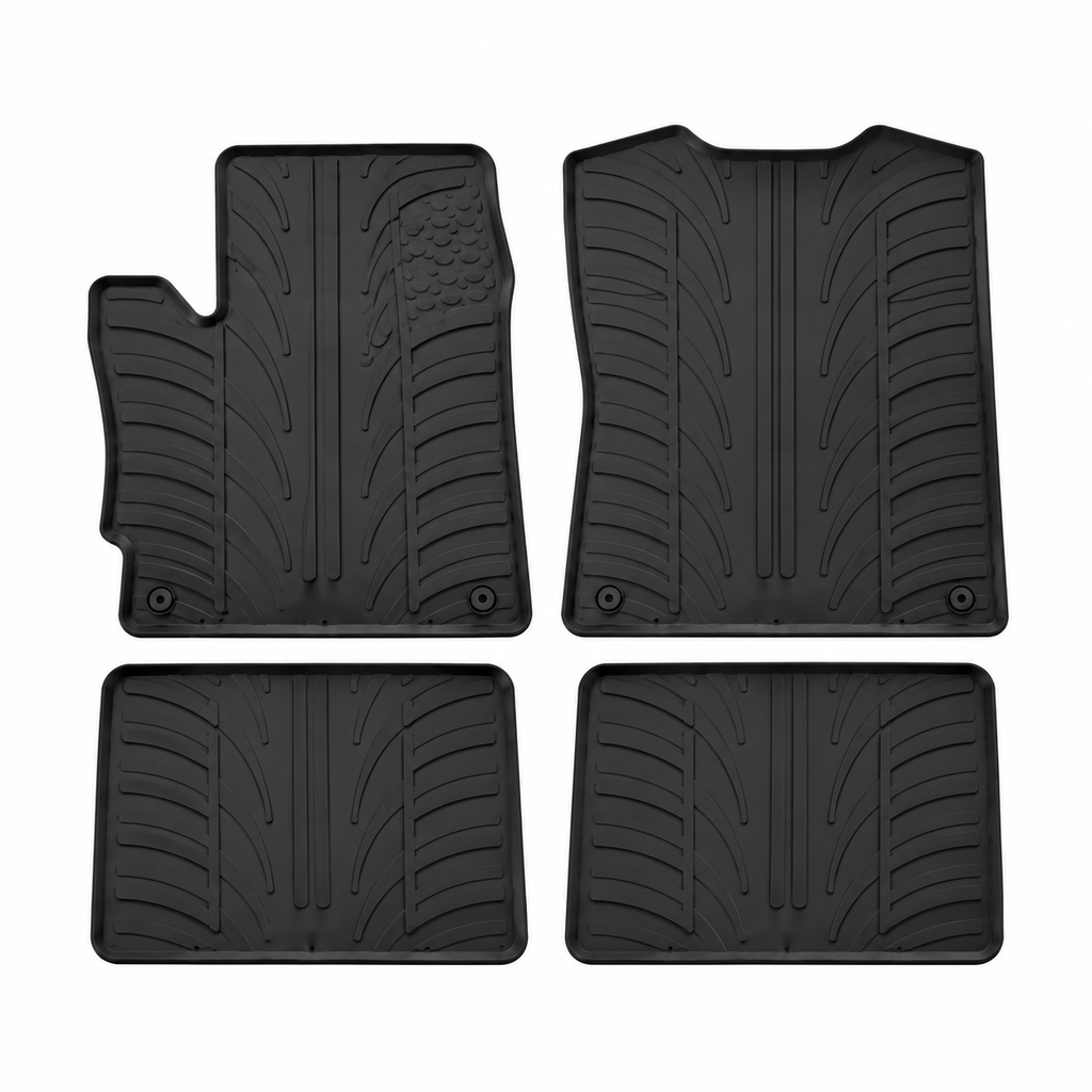 Travall Car Mats Toyota Yaris (2011-2020) tappetini auto in gomma