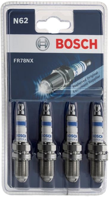 Bosch FR78NX N62 Super 4 candele di accensione 4 pezzi