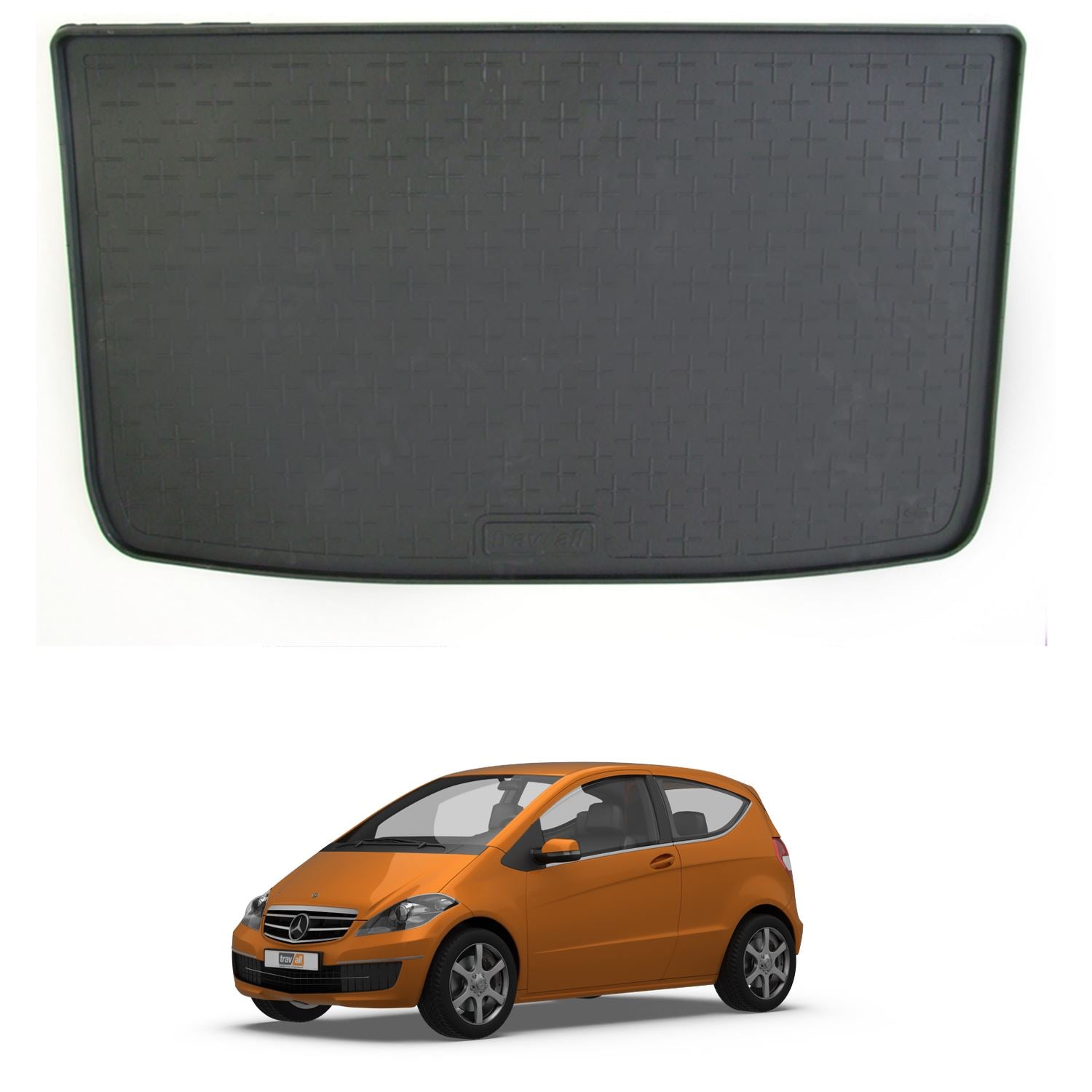 Travall Trunk Liners Mercedes A-Class (2005-2012) vasca bagagliaio in gomma