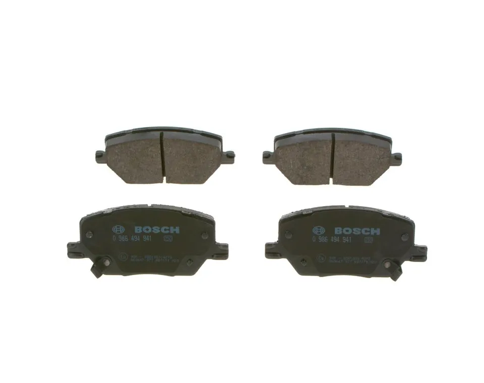 Bosch HCP Sistema frenante 0986494941 pastiglie freno set Low-Metallic