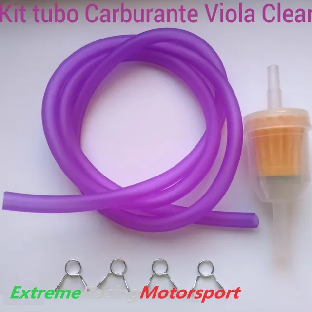 Xtreme Racing Impianto Carburante tubo siliconico carburante 5×7 mm viola 1 m