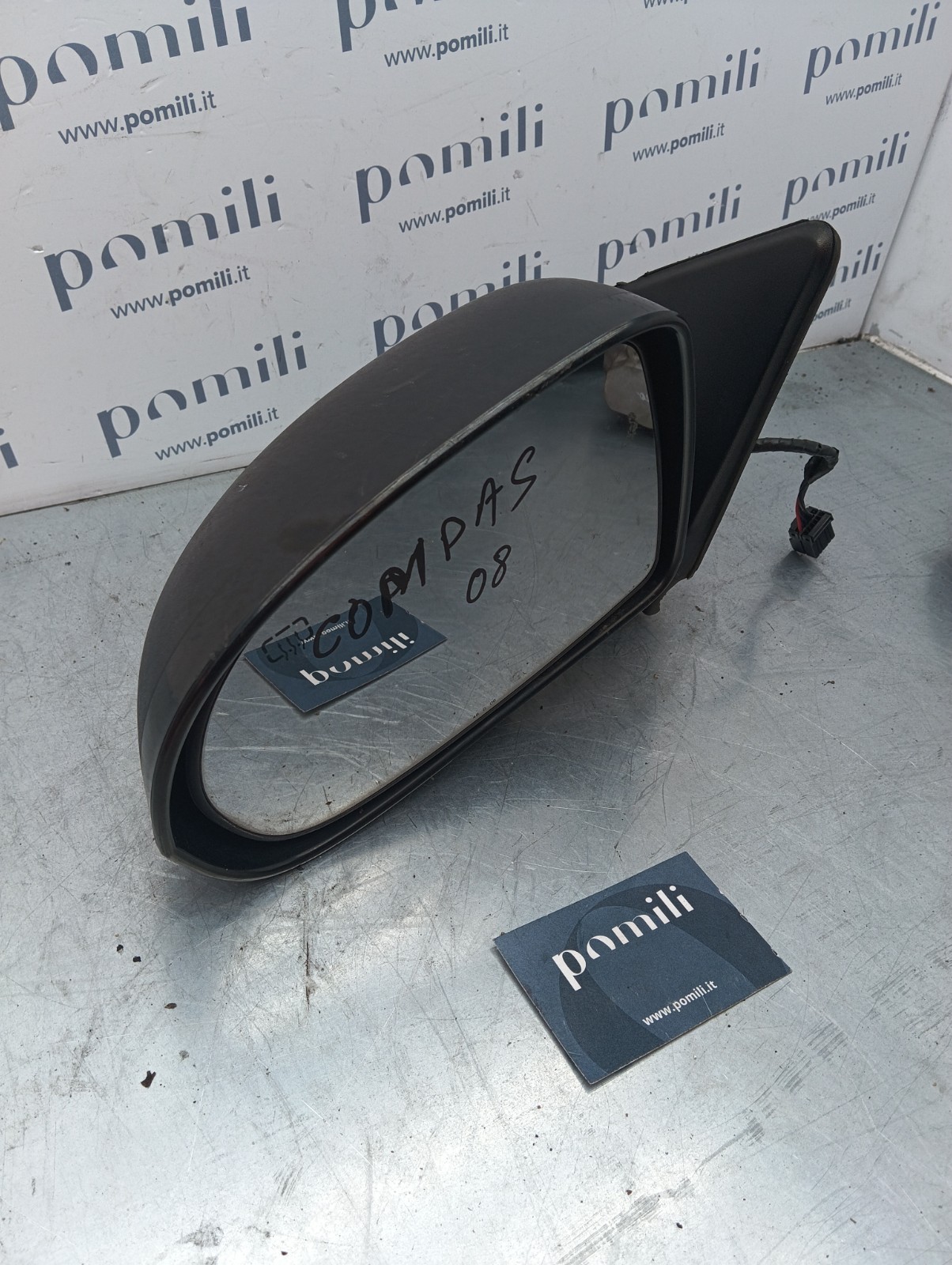 Pomili Cristalli Specchio retrovisore sinistro Jeep Compass 5 PIN usato