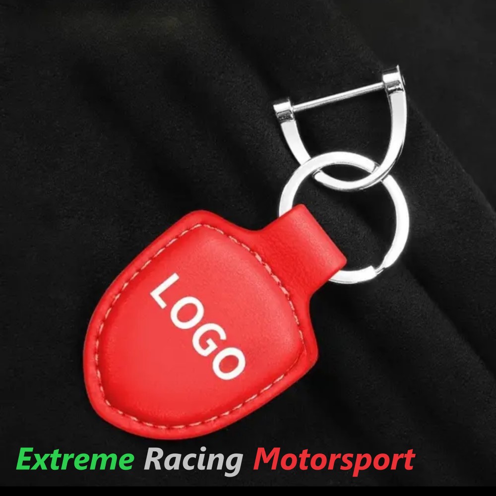 Xtreme Racing Portafogli e Articoli in Ecopelle New25 portachiavi rosso 5,8 x 3,8 cm